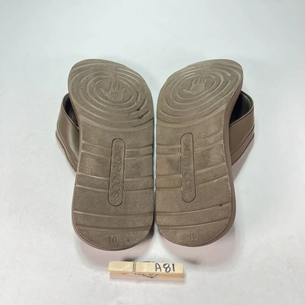 Body Glove Brown Cushioned Comfort Thong Flip Flop Sandals 1967238 Men's Size 10
